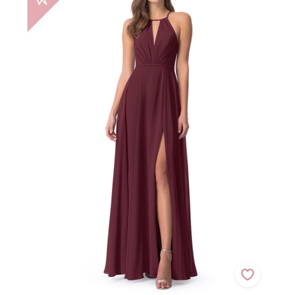 Azazie Evalleen dress in Cabernet - bridesmaid dress